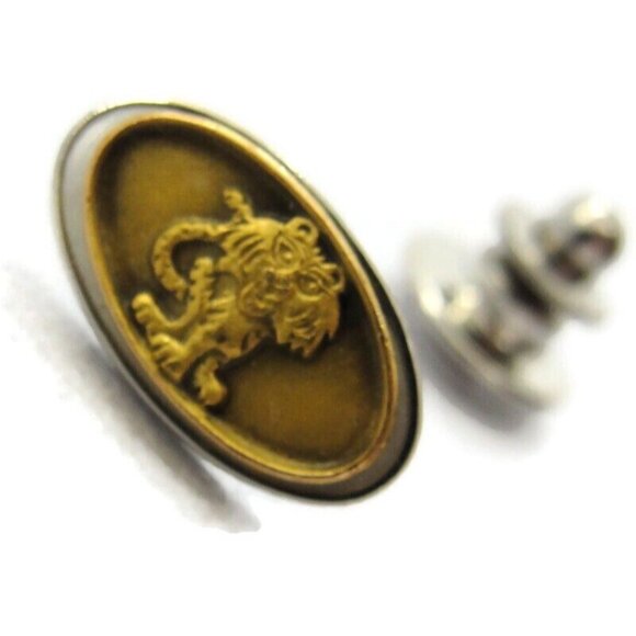 Tiger Cub 1/10 10K Yellow Gold Filled Tie Tack Lapel Pin Necktie Suit Vintage - Picture 15 of 15